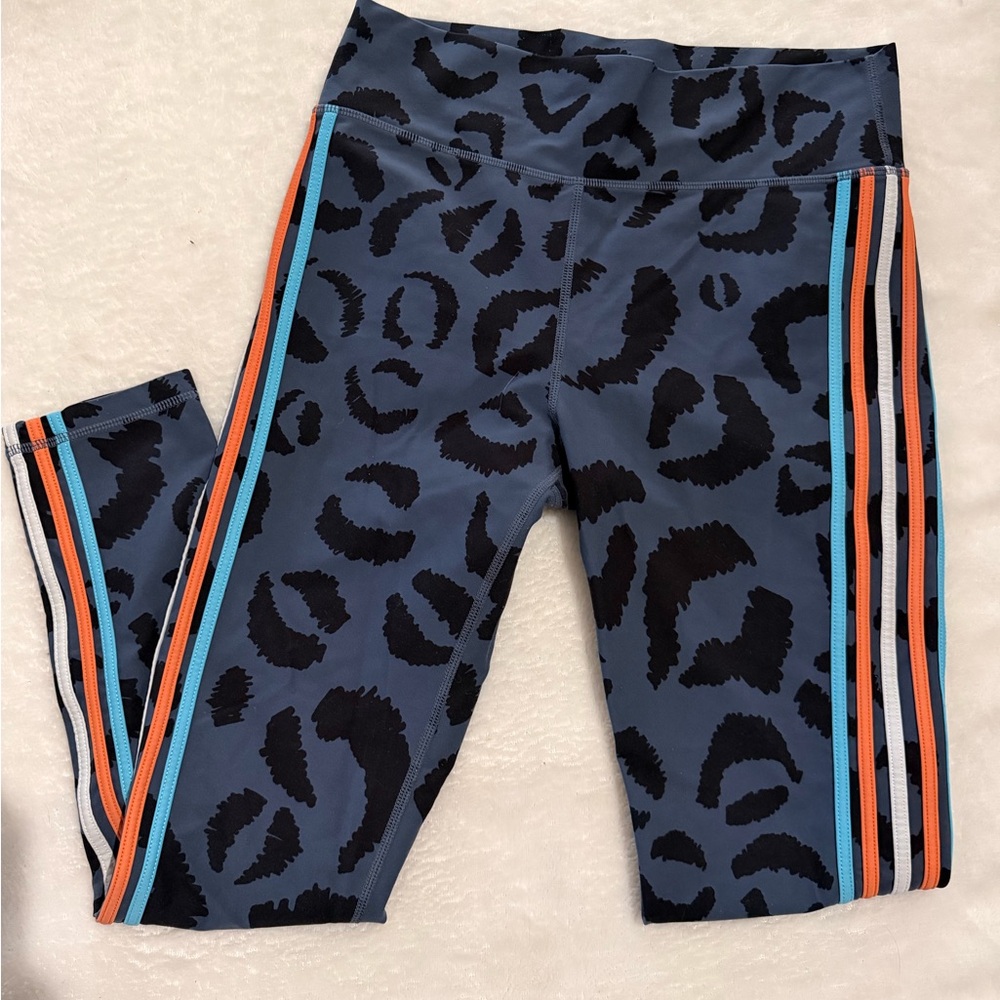 The Upside Leopard Stripe High-Rise Leggings | US 8